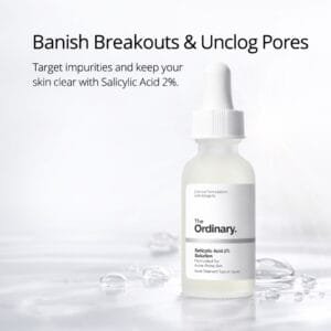 The Ordinary Salicylic Acid 2% Solution, Acne-Fighting Serum for Blemish-Prone Skin