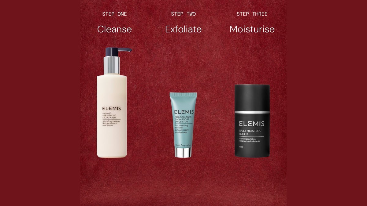 Three Step Daily Skincare Routine for Men